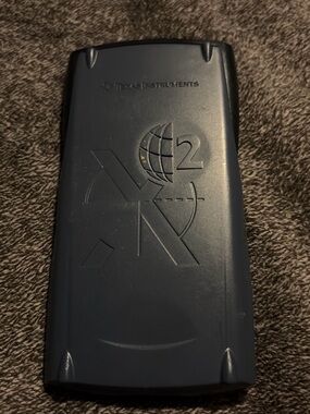 Texas Instruments Navy Blue Graphing Calculator Slide Cover